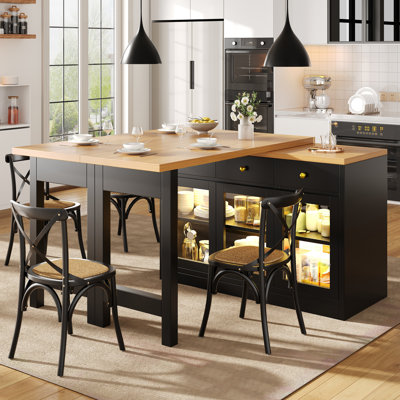 Wood Kitchen Island