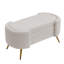 Velvet Upholstered Bench