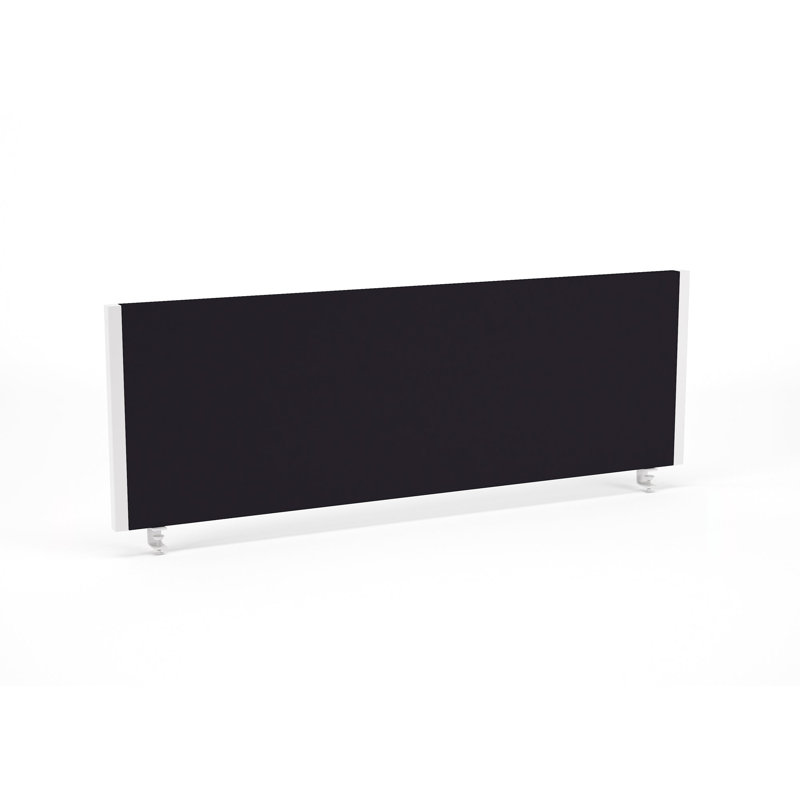 Thurlos Desk Dividers, Black, 400cm H x 1,200cm W