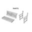 Banc 48 po POLYWOOD Chippendale-9706027