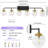 Brackenley 6 - Light Dimmable Vanity Light With Hand Blown Glass Globe Shade-339236626-346933144