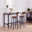Tabouret de bar rotatif 29,5 po Edoire