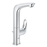 Eurostyle Single Hole Bathroom Faucet with Drain Assembly