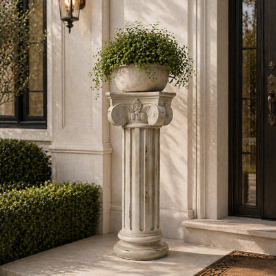 Roman Column Plant Stand Pedestal for Garden Patio Indoor Decor