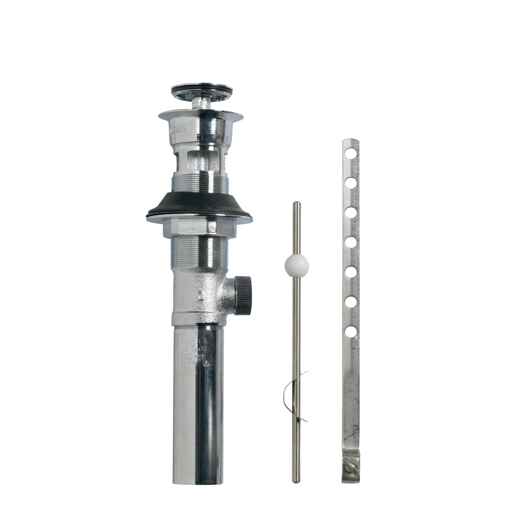 1.5" Pop-Up Bathroom Sink Drain with Overflow Kohler 