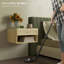 40cm W Engineered Wood Bedside Table