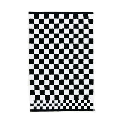 Plum Check Hand Towel