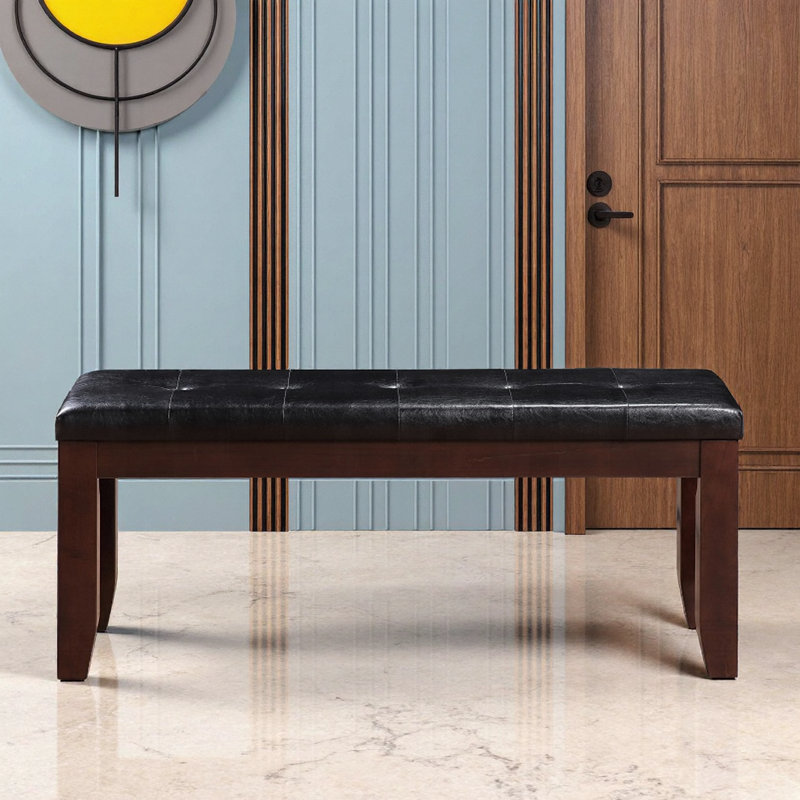 Banc de salle à manger rembourré 1pc