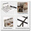 Cadre de grand lit avec tête de lit ergonomique, cadre de lit plateforme grand avec prises et chargeur,-812777568