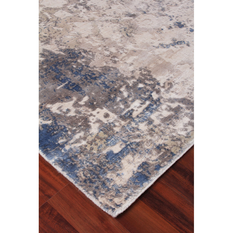 Roset Abstract Area Rug, Rectangle 9' x 12'