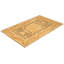 Tapis unique vert / ivoire noué à la main de conception unique 8 pi 2 po x 13 pi 2 po Keenan