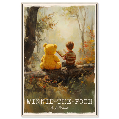 «Classic Winnie the Pooh», toile classique par Art Remedy