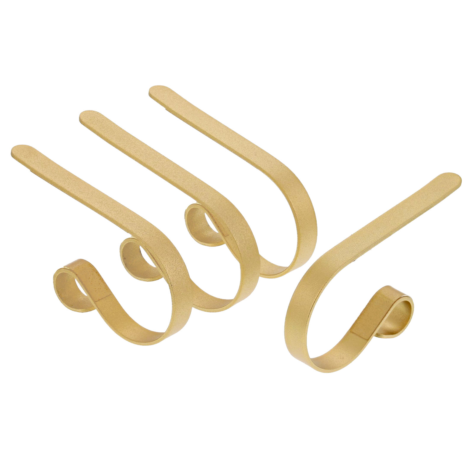 Original MantleClip Stocking Holder, Classic Gold
