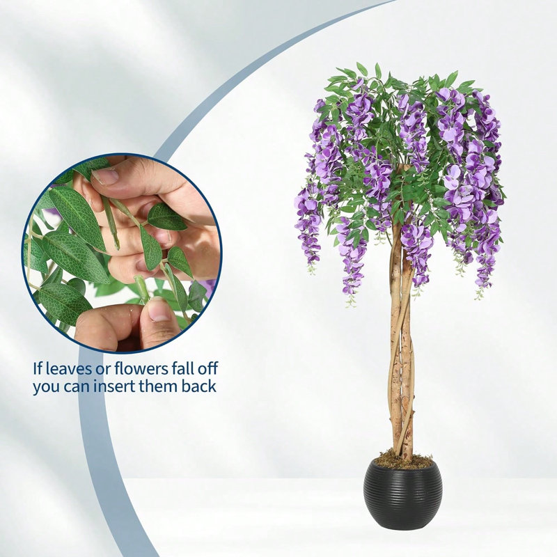 152 cm H Faux Plant
