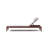 Minhaj 85" Long Reclining Eucalyptus Chaise Lounge Set Sunbrella with Cushions-83756924