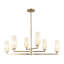 Lustre à niveaux 6 lumières Krysta-2119122321