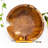 Rainforest Bowls Teak Bread Basket
