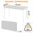 Folding Table, Portable Folding Card Rectangle Table-697131169-697131181