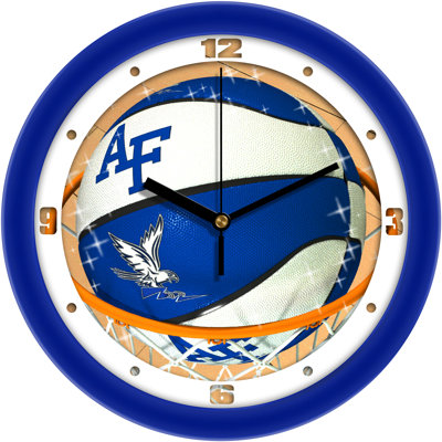 Air Force Falcons Basketball Wall Clock