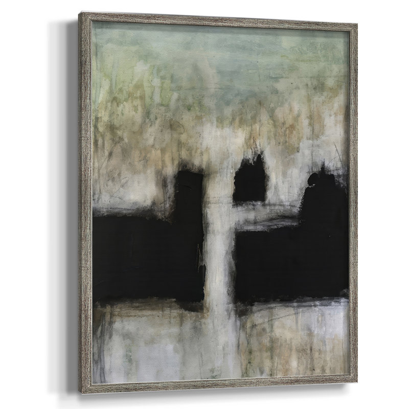 Penumbra III Framed Print - Solid Wood, 11" H x 9" W