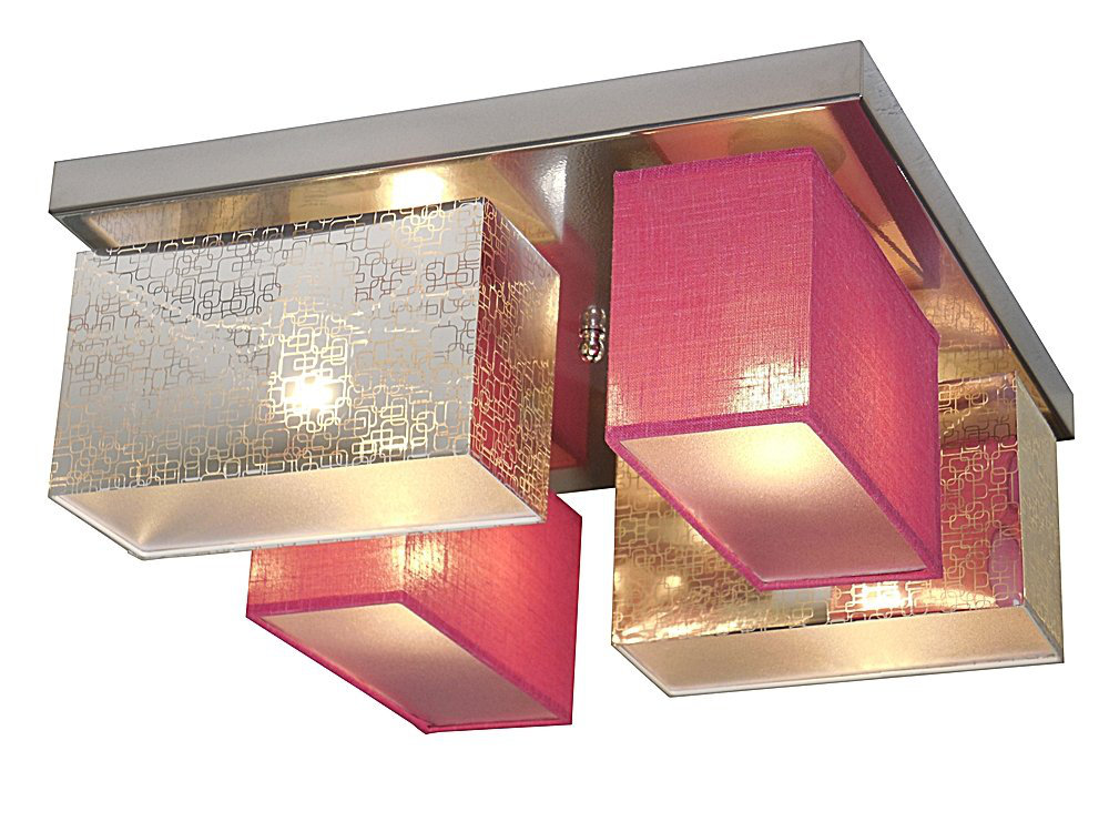 Parton 4-Light 45cm Semi Flush Mount