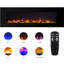 Nishant Wall Mounted Electric Fireplace-260974645-260974640