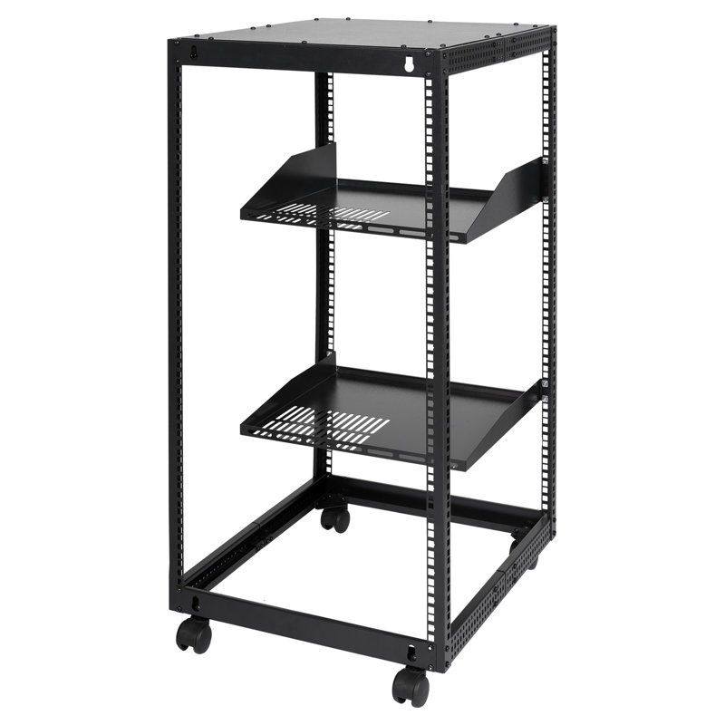 38.7'' H x 23'' W AV Cart