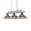 Luminaire suspendu pour îlot 3 lumières 47 "Long Magnetism