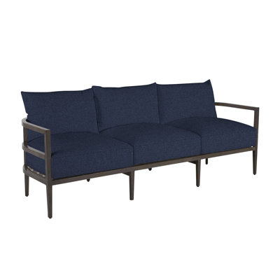 Santa Barbara Aluminum Sofa - Slate Gray