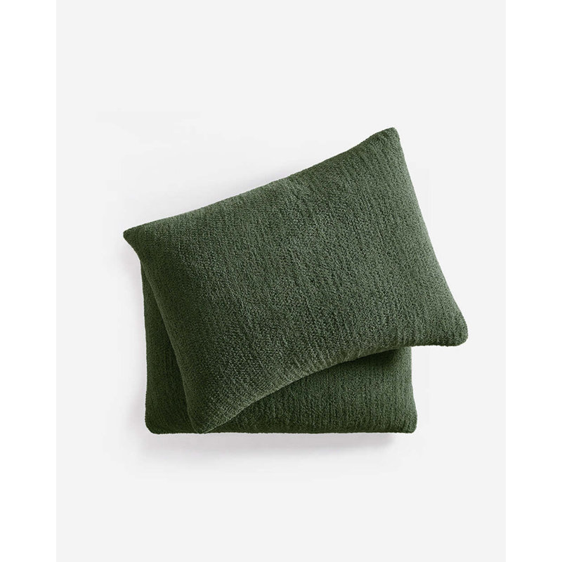 Snug Sham Set, King, Moss