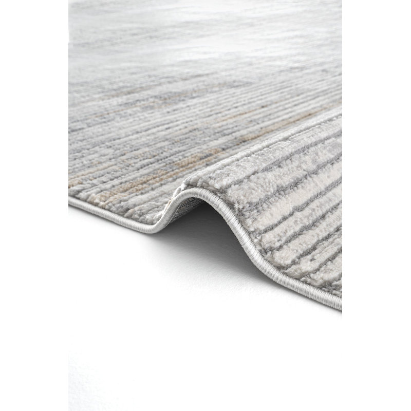 Rheon Striped Machine Made Indoor / Outdoor Area Rug, Rectangle 2'7" x 4'11"