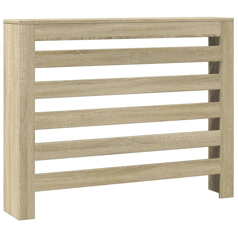 Radiator Cover, Sonoma Oak, 78 x 20 x 82 cm, Horizontal Slats