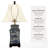 Chinese Calligraphy Vase Lamp