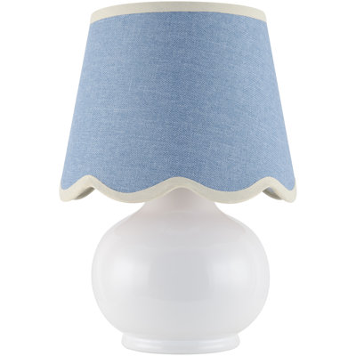 Momsen Coloured Scallop Shade Lamp