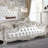 Traditional Luxurious upholstered bed,bed frame,platform bed-80269925