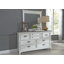 Colburn 8 Drawer Dresser - Wirebrushed White
