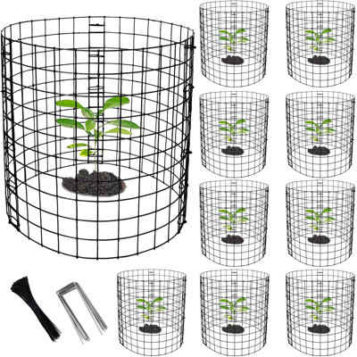 10-pack Wire Plant Protectors 