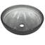 Lavabos vasques en cristal 16 po avec base blanche Jewel-102341353
