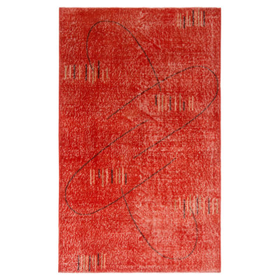 One-of-a-Kind 3'9" X 6'1" Hand Knotted Area Rug