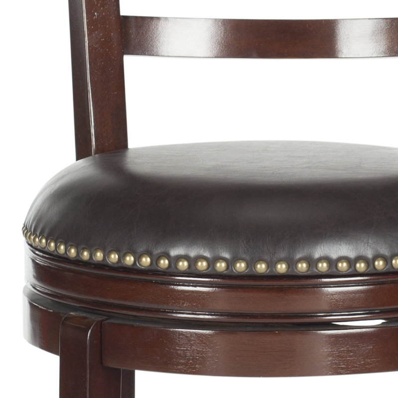 Tabouret de bar pivotant 29 po Brockway, Brun Sierra, Brun
