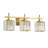  3 - Light Dimmable Modern Bathroom Vanity With Crystal Shade-65595250