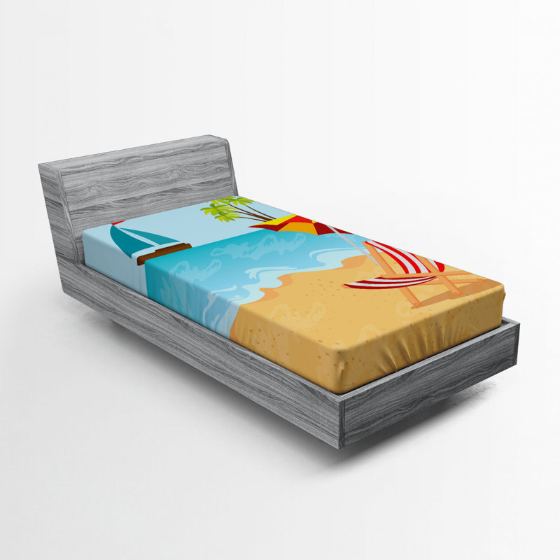 Microfiber Fitted Sheet, Twin Fitted Sheet