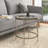 Annabellah Glass Top End Table