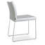 Chaise de salle à manger rembourrée en métal Aria-116261993-116262001