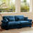 93.7" Velvet Upholstered Sofa-1713717428