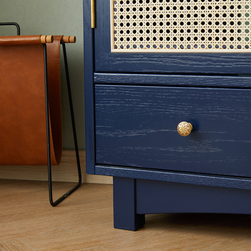Shoe Storage Cabinet, Blue