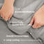 Jeté en molleton doux et moelleux, couverture chaude et épaisse douillette pour canapé et lit, gris clair, très grand (108 po x 90 po)-119778802-119778807