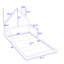 Wood Floor Bed with House-shaped Headboard-189152352-157365716