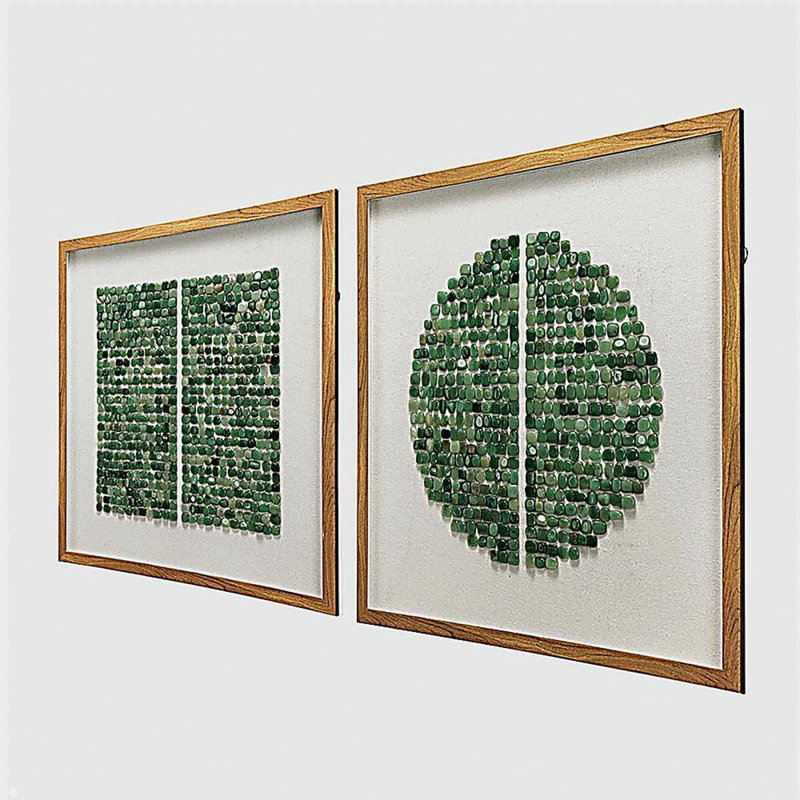 Ensemble d'art mural 23,5 "x 23,5" Elos