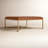 Osa Leather Ottoman - Brown-1090025363